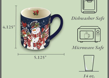 Lang, Snowman and Stockings Coffee Mug