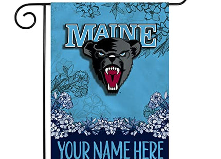 Rico Industries NCAA Maine Black Bears Personalized Garden Flag