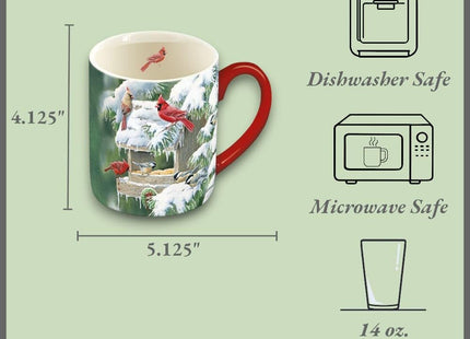 Lang, Cardinal Christmas Coffee Mug