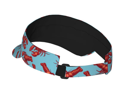 Gianlaima Lobster Funny Golf Sun Visor Hat for Women Men