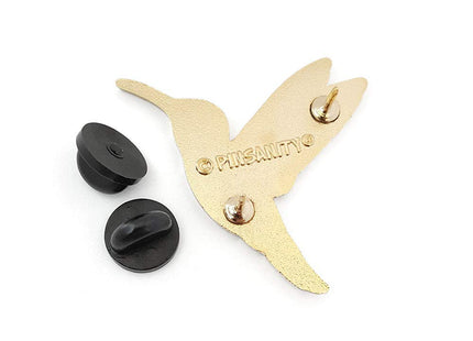 Pinsanity Hummingbird Enamel Lapel Pin