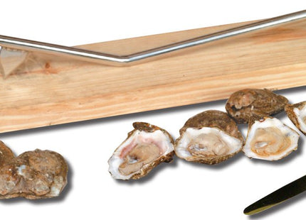 King Kooker 5500 Stainless Steel Oyster Opener, with Oyster Knife