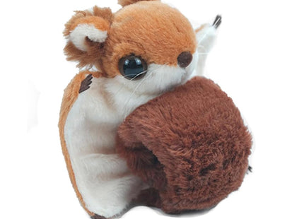 Hairy-Footed Flying Squirrel Stuffed Plush Toy, Hairy-Footed Flying Squirrel Plush Slap Bracelet, Flying Squirrel Plushies