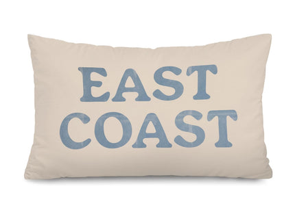 Lacama Coastal Throw Pillow Cover 12x20, Blue Coastal Room Decor, Blue Dorm Decor, East Coastal Decorative Throw Pillow Covers Pillowcases for Couch Bed Girly Room Bedroom Dorm