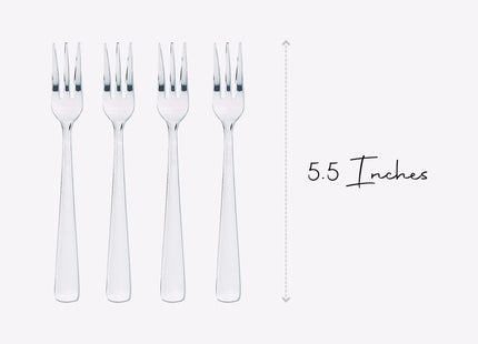 Maine Man Oyster Seafood Cocktail Appetizer Fork, Japanese18/8 Stainless Steel, Set of 4