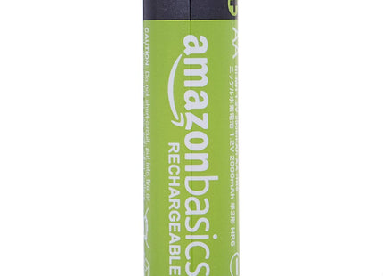Amazon Basics 24-Pack Rechargeable AAA NiMH High-Capacity Batteries, 850 mAh, 1.2V, Low Self-Discharge, Pre-Charged, Recharge up to 500x Times