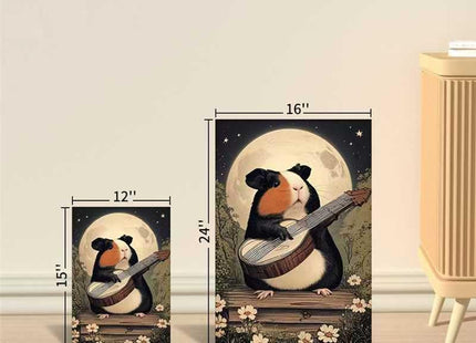 Berlun Bear Bathroom Decor Wall Art, Black and White Wall Art, Cute Animal Art for Bathroom AB-17