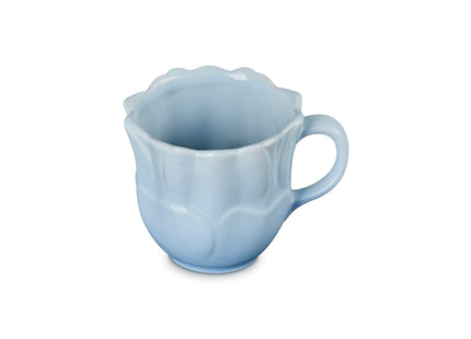 Le Creuset Stoneware Petal Mug, 11 oz., Coastal Blue