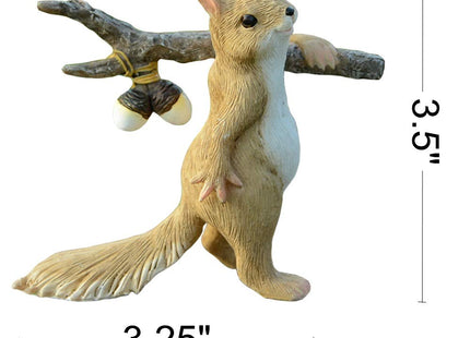 Gemmia Garden Squirrel Figurine- New Life Squirrel