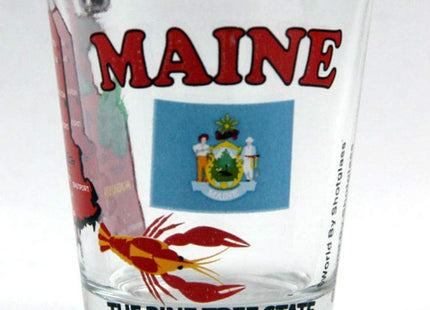 Maine The Pine Tree State All-American Collection Shot Glass