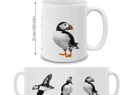MUGBREW Atlantic Puffin Birds Ceramic Coffee Gift Mug Tea Cup, 11 OZ
