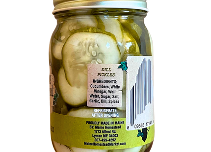 Maine Homestead Dill Pickle Slices