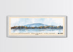 10x30 Inches / Gold Frame