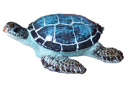 Purple Star Small Turtle Figurine Sea Turtle Decor Little Resin Statue Blue
