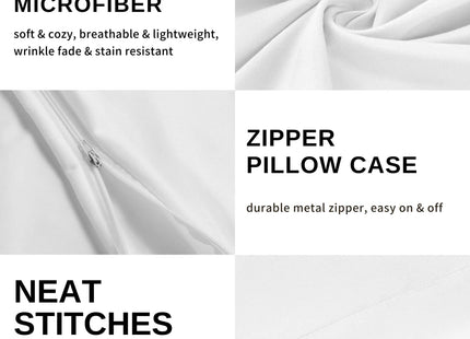 Full Size Sheet Sets - Lighthouse Bed Sheets, Nautical Bedding Sheets & Pillowcases, Soft Microfiber & Deep Pocket & Wrinkle Free Patterned Sheet Set, 1 Fitted Sheet, 1 Flat Sheet, 2 Pillow Cases