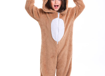 Gomukot Kids Reindeer Costume Christmas Deer Romper Jumpsuit for Boys and Girls One Piece Outfit (Deer, 4-5 Years)