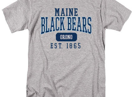 University of Maine Official Founded Date Short Sleeve, Athletic Heather, S