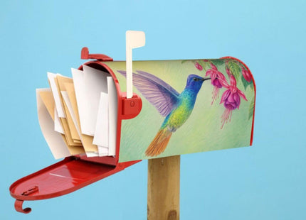 FATTTYCY Hummingbird Bird Mailbox Covers Magnetic