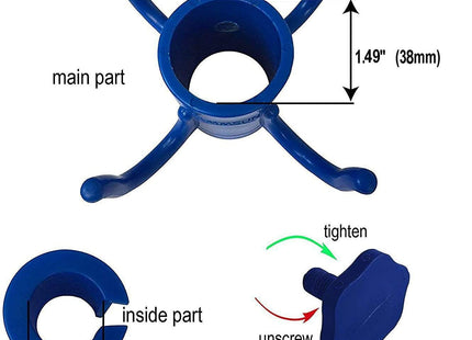AMMSUN Beach Umbrella Hanging Hook,Beach Accessories,Blue
