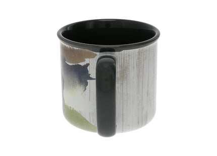 Pavilion Gift Company - Lodge Life - Moose - 17 Oz Coffee Mug Tea Cup Woodland Hiking Camping Cabin Woods Lodge Gift Outdoorsy Present