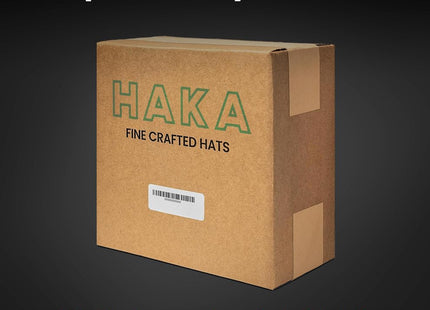 HAKA Maine Trucker Hat | MNE X Snapback Cap - Black