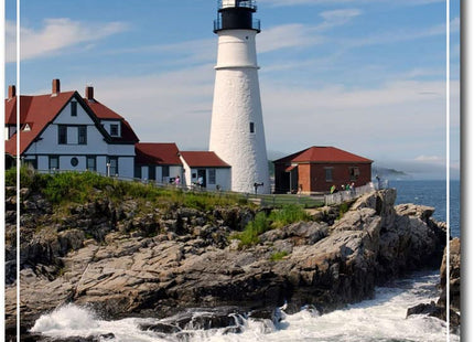 Maine, Portland Head Light Travel Refrigerator Magnet Size 2.5" x 3.5"