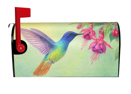 FATTTYCY Hummingbird Bird Mailbox Covers Magnetic
