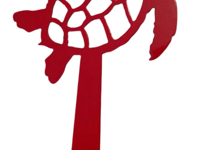 Sea turtle mailbox flag