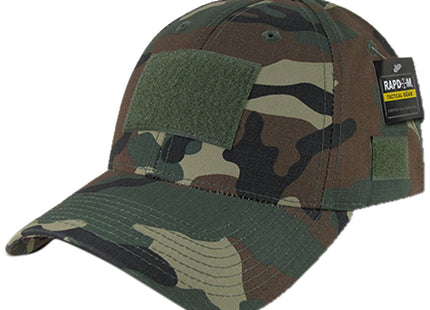 Rapdom Tactical T77-WDL Ripstop Operator Cap, Woodland