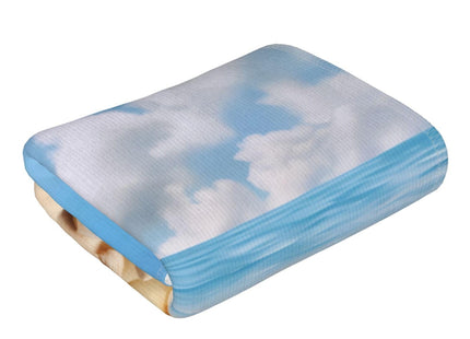 Mount Hour Starfish Seashells Hand Towels, Summer Beach Face Towel Soft Guest Towel Portable Kitchen Tea Dish Towels Washcloths Bathroom Decor Housewarming Gifts 15.7" X 27.5"