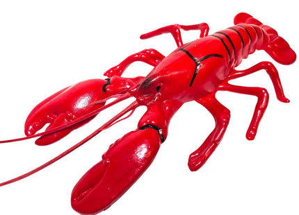 Realistic Red Lobster Decoration 11 Inch (1 Pack) Artificial Plastic