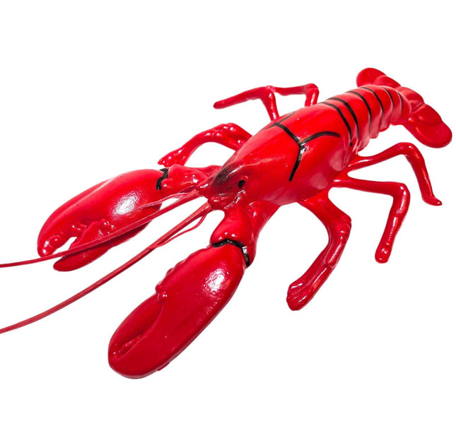 Realistic Red Lobster Decoration 11 Inch (1 Pack) Artificial Plastic