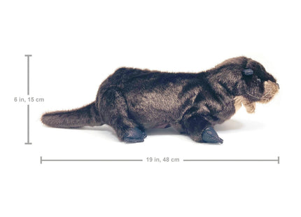 Folkmanis River Otter Hand Puppet, Brown, 1 EA