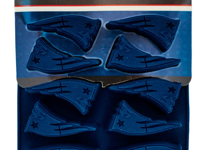 MasterPieces Game Day Set - FanPans NFL New England Patriots - Silicone Ice Cube Trays Two Pack - Dishwasher Safe