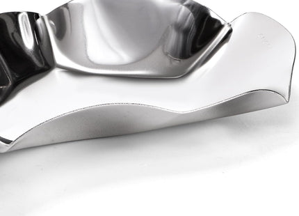 Suwimut 20 Pcs Grillable Oyster Shells, 304 Stainless Steel Reusable Oyster Shell Tray Baking Dish for Cooking, Baking, Grilling and Serving Oysters, Shrimp, Scallops, Clams, Seafood, Silver