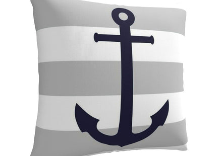 Myshe Square Coastal Nautical Starfish Throw Pillow Cover Decorative Cushion Cover Perfect Decor Gift for Families Friends Home Office Sofa Car Couch 18x18