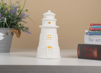Lighthouse Book Shelf Decor Aesthetic Beach Themed Room Decor 6.3Inch