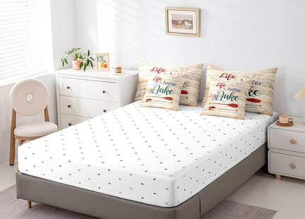 Erosebridal Life is Better at The Lake Comforter Set Kids Boys Twin
