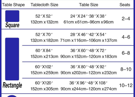 Honellaty Coastal Seashell Rectangle Tablecloth, 52 x 70 Inch