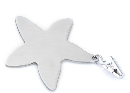 TEKEFT Set of 8 Stainless Steel Starfish Shaped Table Cover Tablecloth Weights