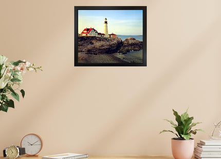 Impact Posters Gallery Portland Maine Head Lighthouse Scenic Landscape Nature Wall Decor Art Print Poster (16x20)