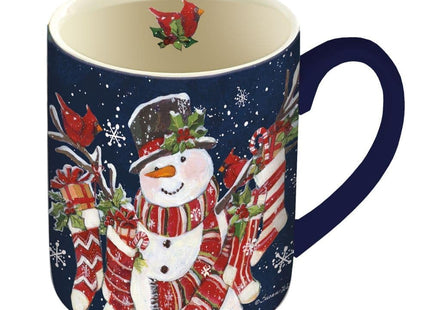 Lang, Snowman and Stockings Coffee Mug