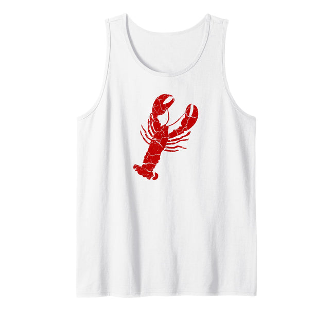 Vintage Lobster Print - Lobster Tank Top