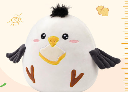 Houwsbaby 12'' Seagull Soft Plush Pillow Seagull Stuffed Animal Plush Toy for Kids Boys Girls