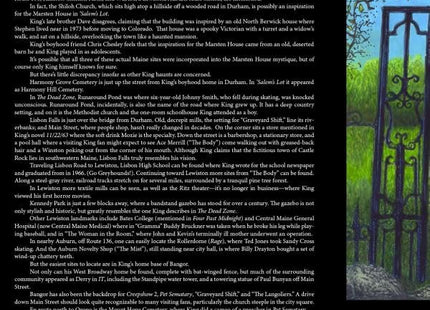 Stephen King's MAINE HAUNTS:: A Guidebook to the Sites and Sights of Things King