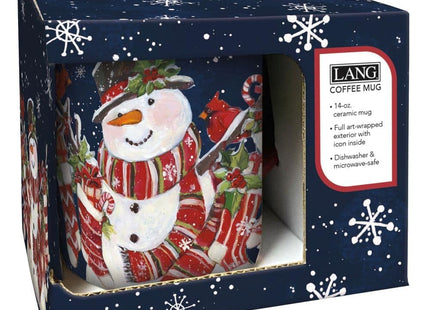 Lang, Snowman and Stockings Coffee Mug