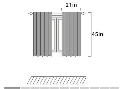 Lnepty Cabin Retro Curtains,Rustic Lodge Bear Deer Country Hunting Wild Animal Plaid Check Adventure Farmhouse Window Treatments for Bedroom Living Room Kitchen Drapes 21" W x 45" L,2 Panel Set