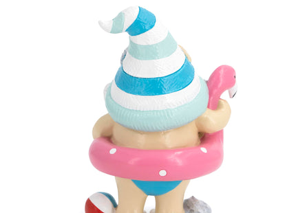 Hodao Flamingo Gnome Decoration, Coastal Beach Home Decor