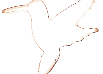 Hummingbird Cookie Cutter, 5" Copper Handcrafted in USA