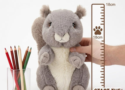 Deluxe Paws 100% Recycled Plush Eco Toys (Squirrel)